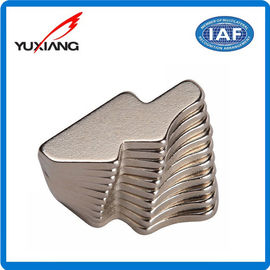 Special Custom Shaped Magnets , Strong Neodymium Magnets Nickel Coating
