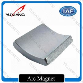 Diametrically Magnetized Neodymium Arc Magnets 54x28x30x35mm Ni Coating