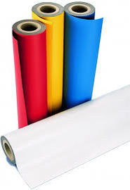 Promotional Color Magnetic Material Sheet , Magnetic Sheet Roll 0.3mm - 3mm Thickness